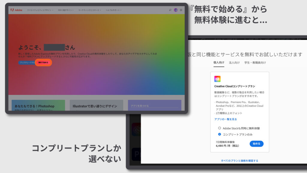 Adobe Cc 無料体験版のはじめ方と注意点 自動更新のことなど クレジットカードは必須 Maglog