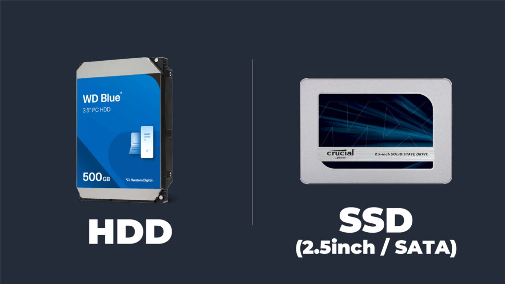 HDDとSSD